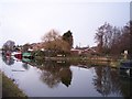 Winding Hole on Leeds Liverpool Canal