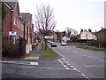 Maghull boundary post on Southport Road