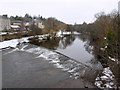 Weir on River Ericht at Blairgowrie