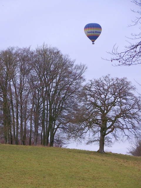 Balloon over Rushmoor Park