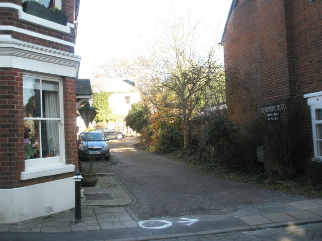 Junction of St Swithuns Villas and Canon Street
