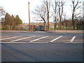 Entrance to track leading to Hanwell Cricket Club