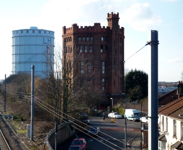 Southall  Gasometer & Water Towers