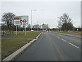 Approaching a new roundabout