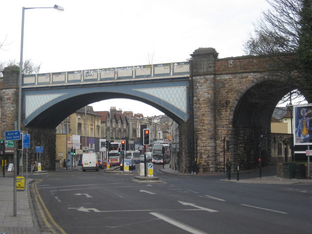 Railway arch over Gloucester Road