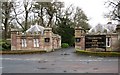 NT8842 : The entrance gates to Tillmouth Park by James Denham