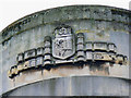 Coat of arms, old fire station, Silver Street, Bristol