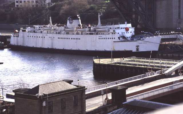 Tuxedo Royale moored under the Tyne... © Chris Allen :: Geograph ...