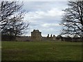 Partially restored ruin