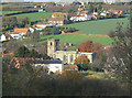 Lambley Church and Green Lane