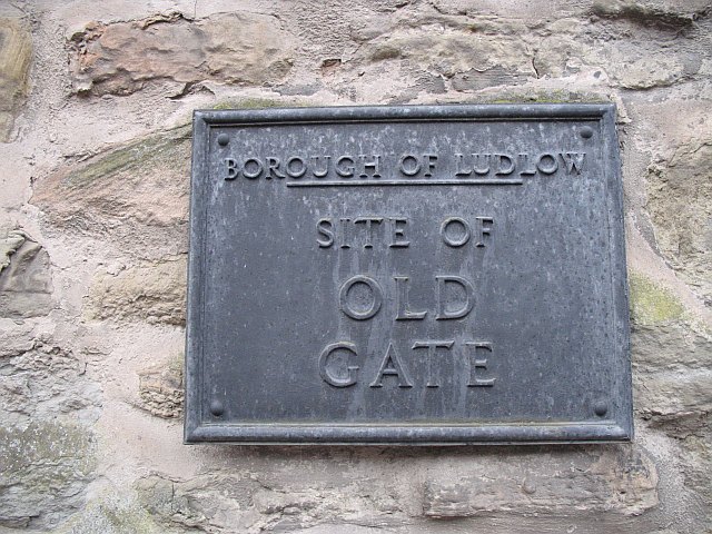 Old Gate plaque