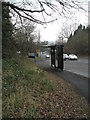 Bus shelter on the Winchester Road