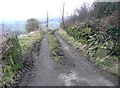 Bridleway off Danny Lane, Luddenden Foot