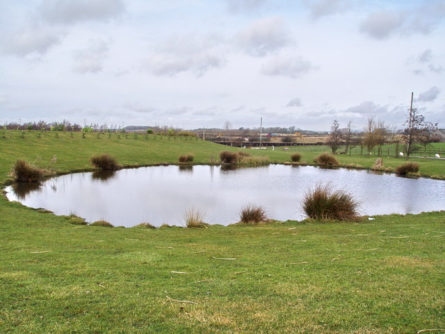 Ornamental Pond at Entrance to Copthorne Fisheries
