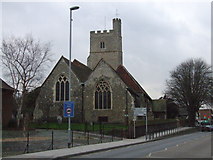 TQ8165 : St. Margaret's Church, Rainham by Chris Whippet