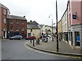 View down Blue Street