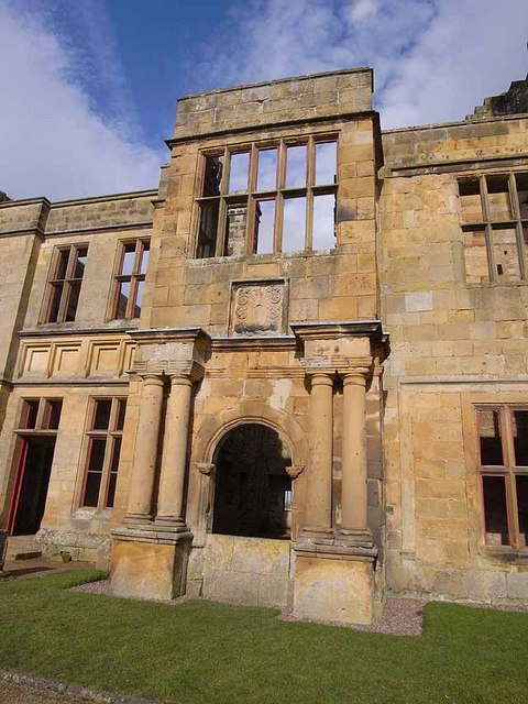 17th century Manor House at Belsay Castle