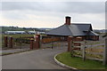 Entrance to the crematorium