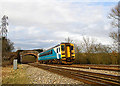 The Gloucester to Chepstow railway line