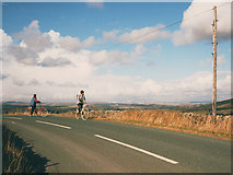 SD9352 : Cyclists at Butter Haw by Stephen Craven
