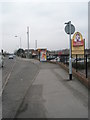 Bus stop by The Toby carvery in Straight Road