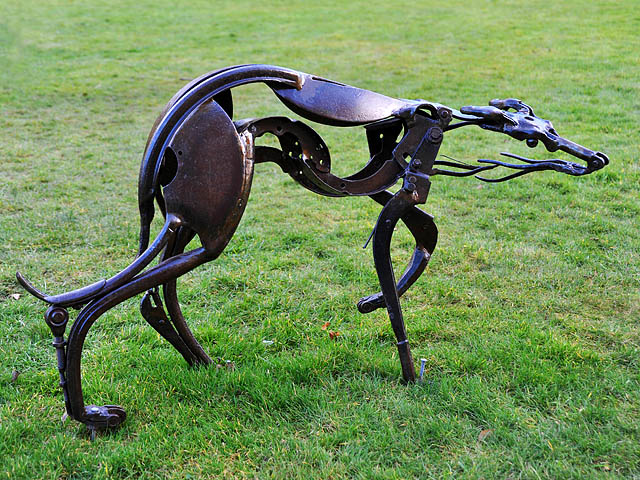 Sculpture in the garden at Cambo © Dr Richard Murray :: Geograph ...