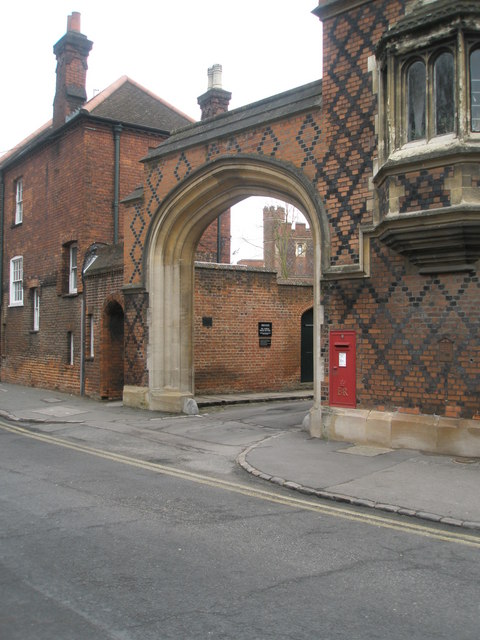 Postbox by Eton College