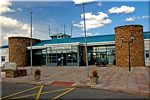 B7821 : Donegal Carrickfin Airport - Terminal entrance by Joseph Mischyshyn