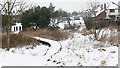 Icy boardwalk to the Kingsway