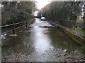 Ford near Edlesborough Mills - View westwards