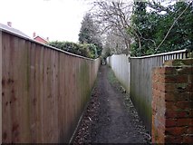 SO9520 : Footpath north of Bafford Approach by Terry Jacombs
