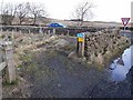 NY9279 : Reivers Cycle Route crossing of the A68 by Oliver Dixon