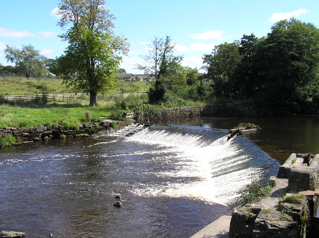 River Mulkear Weir, Annacotty © Jim Cornwall :: Geograph Ireland