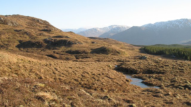 Southern slopes of Carn nan Iomairean
