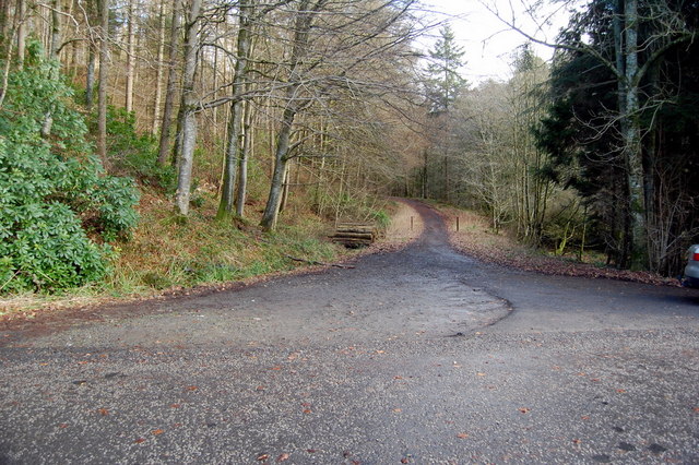 Old road up the Byreburn