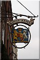 The sign of the Kings Arms