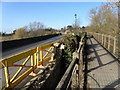 Thrapston Bridge takes a bit of a knock