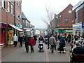 Tuesday afternoon shoppers, Macclesfield