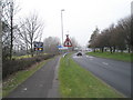 Traffic lights ahead in Western Road