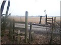 Footpath crosses Labour-in-vain Road