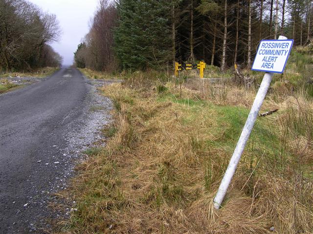 Road at Tullyskeherny