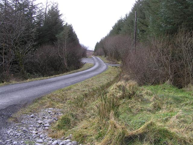 Road at Tullyskeherny