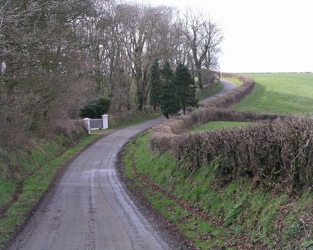 Entrance gates to Pen-llwyn House