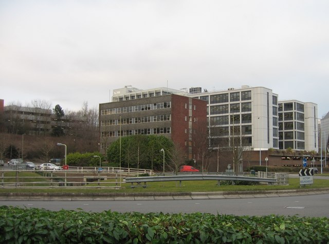 A grey view of Victory roundabout