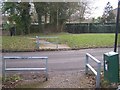 Footpath crosses Northash Road