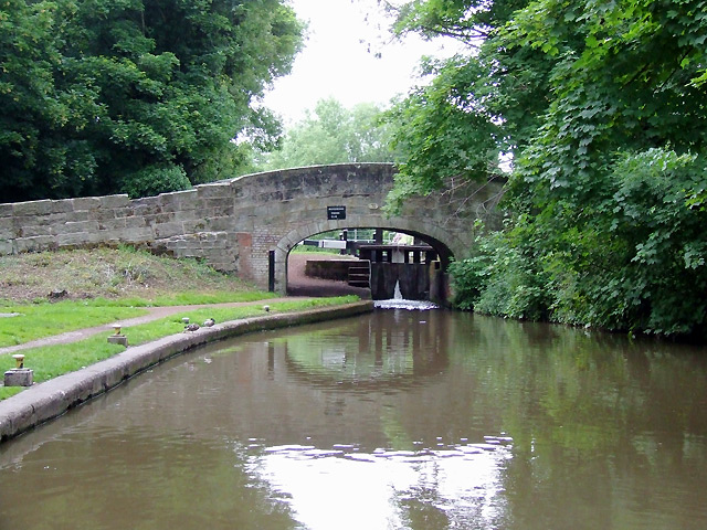 Trent and Mersey Canal at Great Haywood, Staffordshire