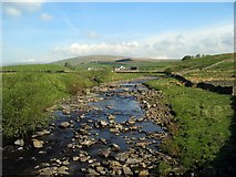 NY8530 : Harwood Beck above Saur Hill Bridge by Andrew Curtis