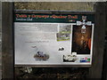 The information board at Dewisbren Uchaf