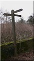 Signpost on the Greensand Way