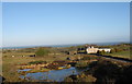 Pond and cottage below the Pearl Shaft engine house